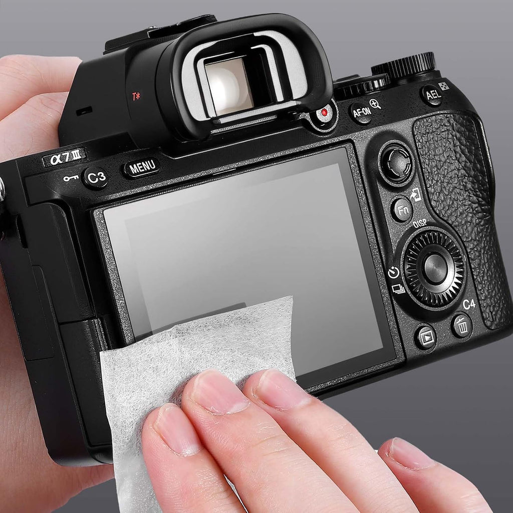 Camera Lens Cleaning Kit - Mirrorless and DSLR Camera Cleaning Kit, Including Lens Paper/Blower, Cotton swabs, dust