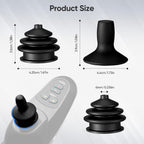 Electric Wheelchair Joystick Button Cap, Black, Suitable for Power Wheelchair Controllers