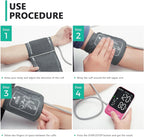 FDA Cleared Blood Pressure Monitor Upper Arm BP Machine for Home Use