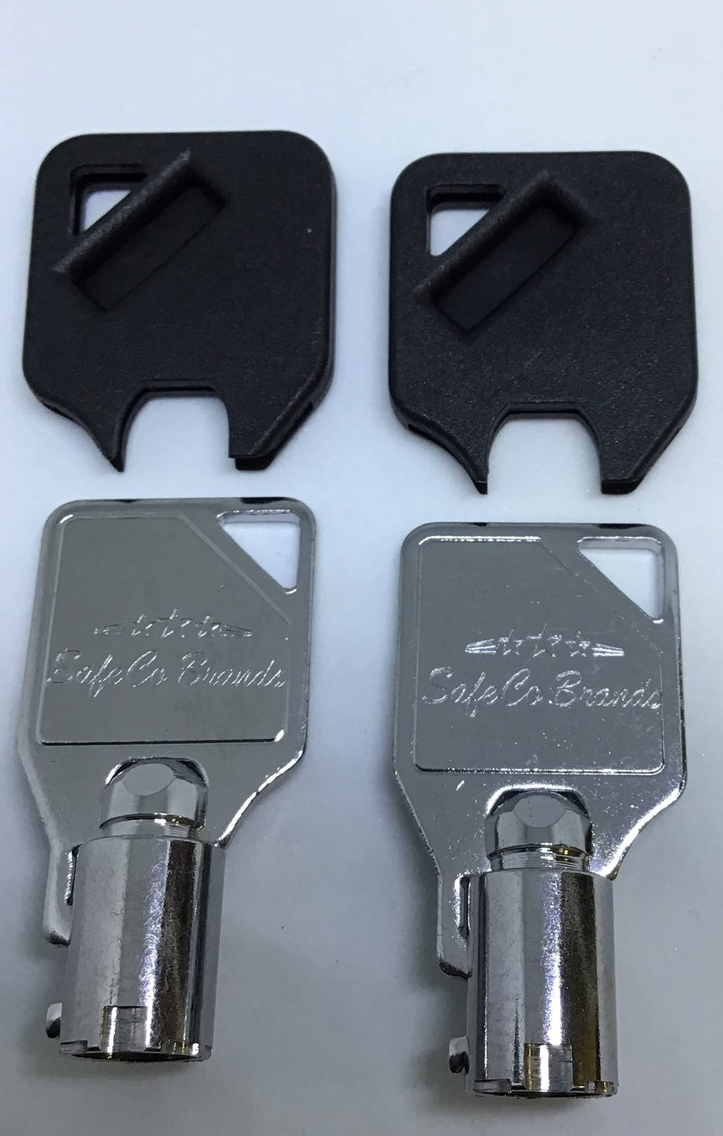 2-Replacement Keys for Wascomat Machine with Key Code 00042 SafeCo Brands