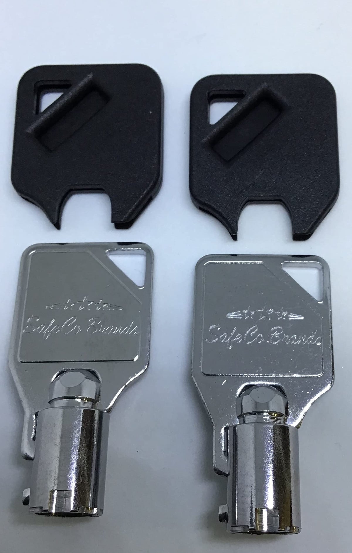 2-Replacement Keys for Wascomat Machine with Key Code 00042 SafeCo Brands