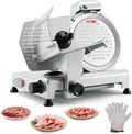 Commercial Meat Slicer 320W, 10" Blade, 1-12mm Adjustable, NSF Certified