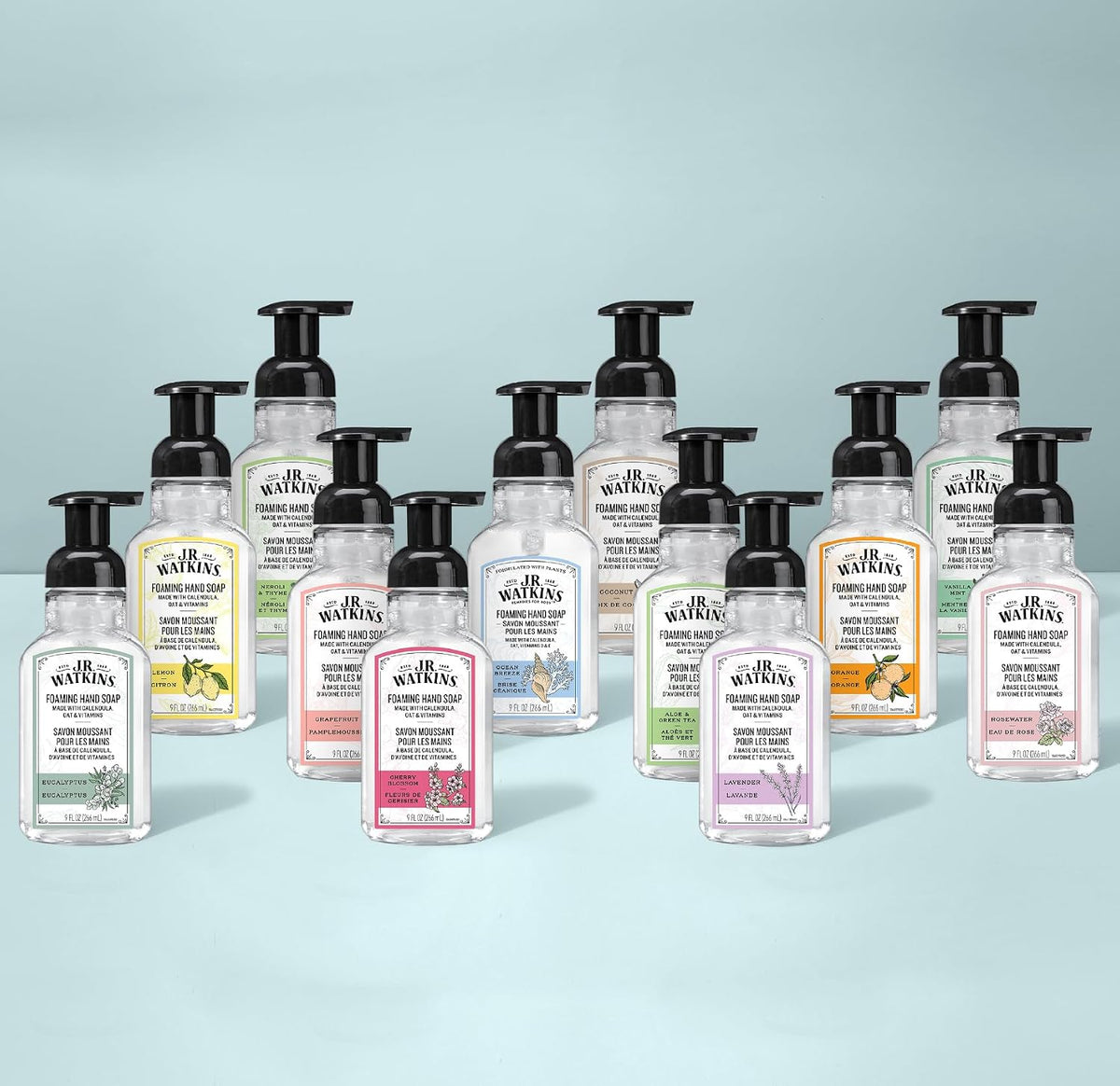 Moisturizing Foam Hand Soap Refill 2 Pack, Lemon, 28 fl oz