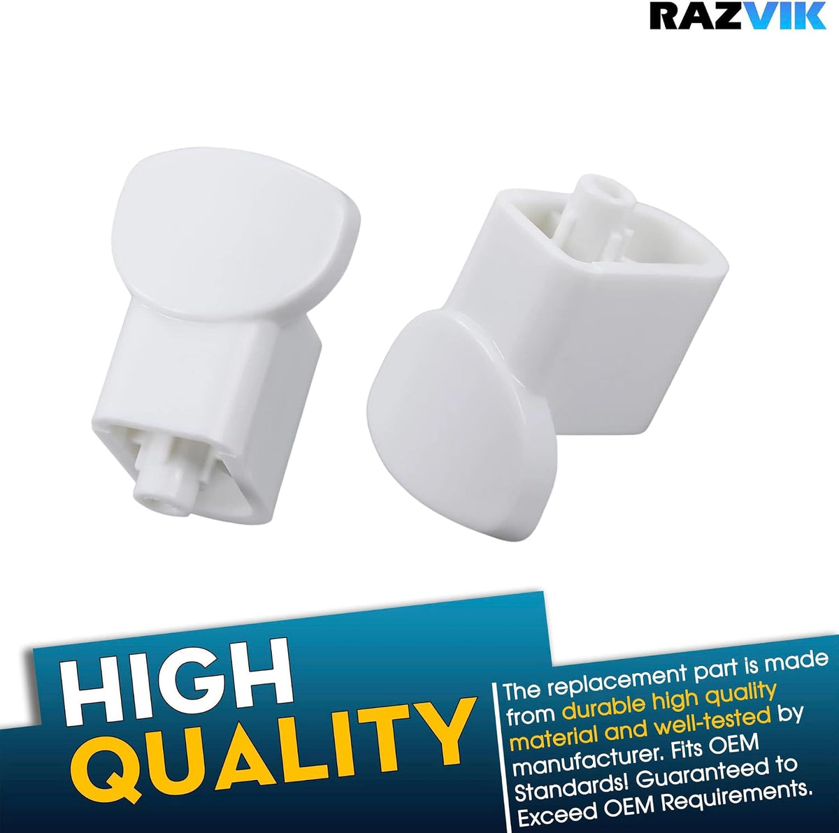 Microwave Door Handle Support for GE JVM3160DF2WW JVM3160DF3WW (2Pack)