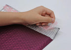 ProLine Matte Metallic Bordeaux Wine Red Bubble Padded Mailers Extra Wide #0 6x10 Inch Self Seal Padded Envelopes (25)