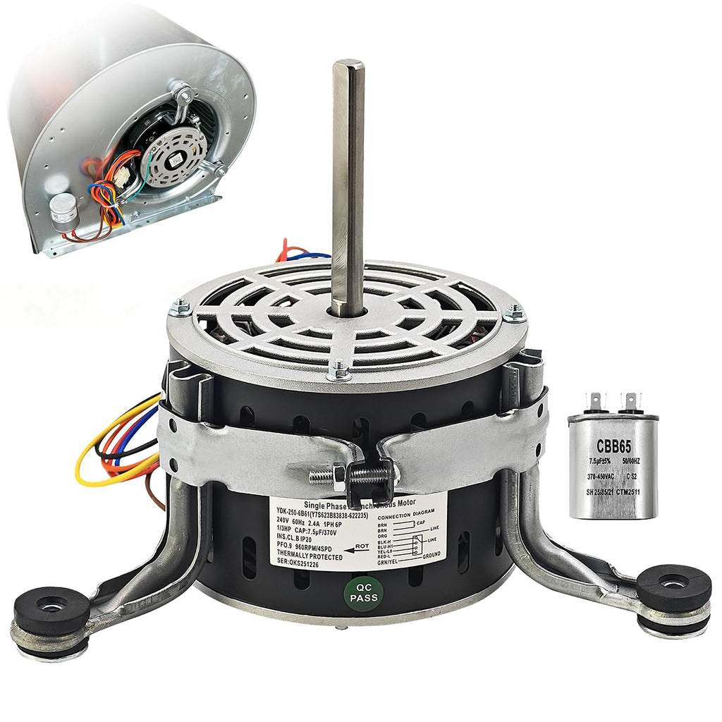 5KCP39EGT057AS Furnace Blower Motor Fits for Nordyne Intertherm Miller