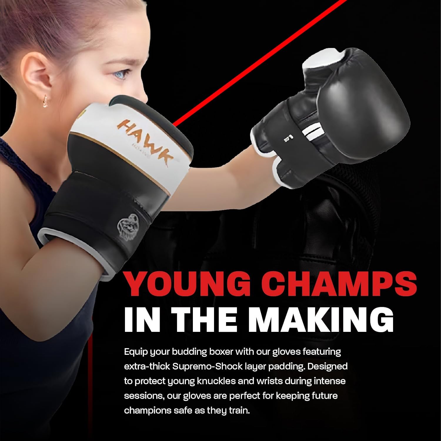 Kids Boxing Gloves for Kids Children Youth Punching Bag Kickboxing Muay Thai Mitts MMA Training Sparring Gloves