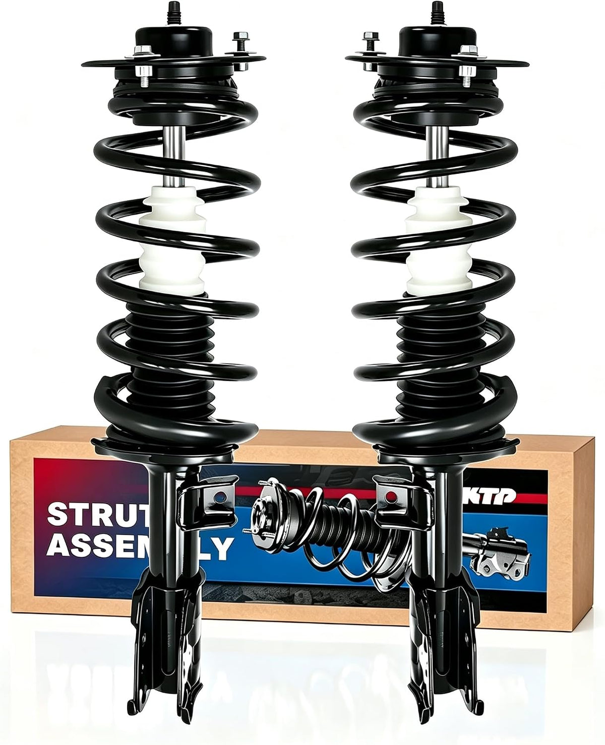 KTP 2pcs Front 172209 Struts & Shocks for 2005-2006 Chevy Equinox