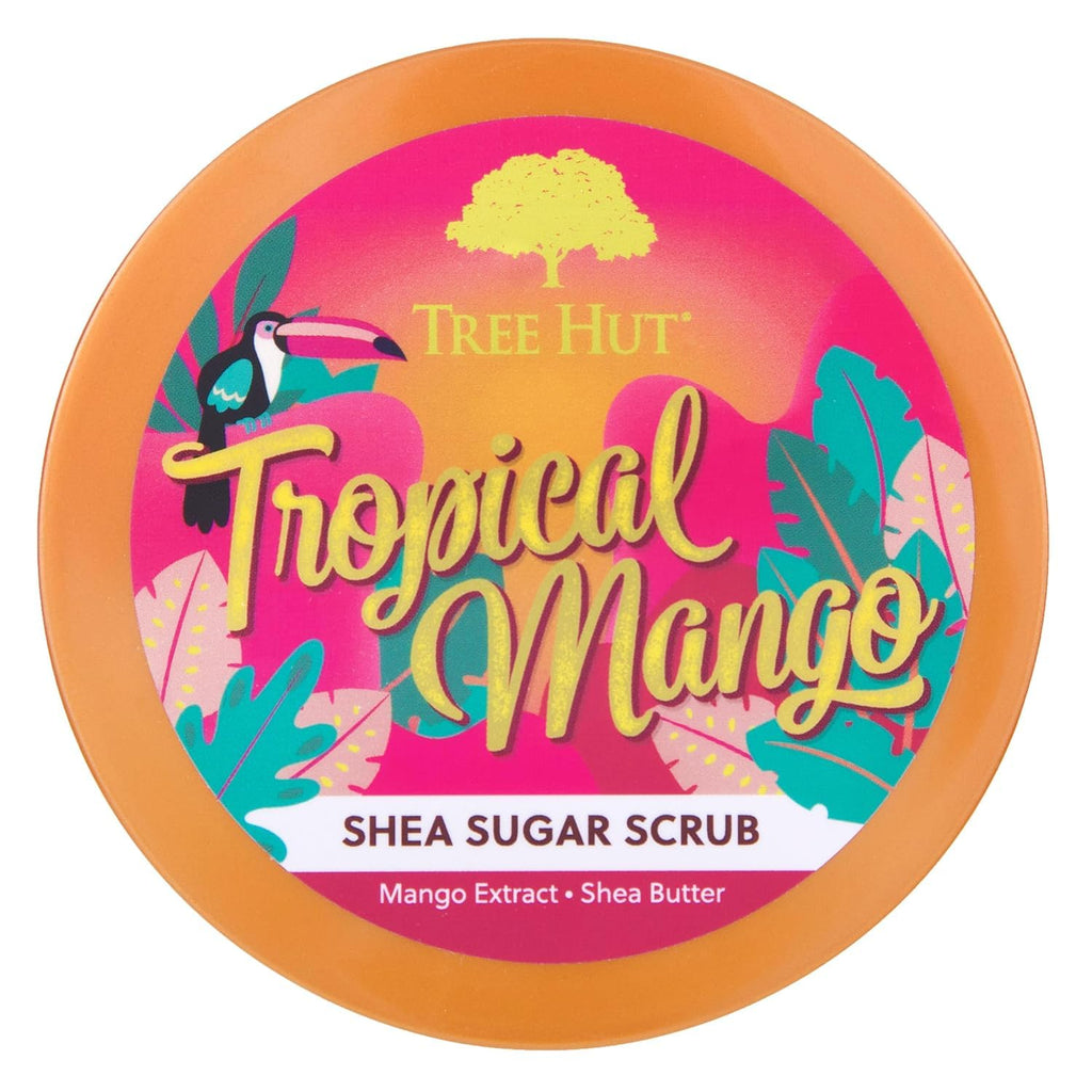 Tropical Mango Body Scrub, Exfoliating Sugar Scrub, Vegan, 18 Oz
