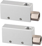 Vacuum Generator Air Exhaust Ejector Control Valve Made with Aluminum Alloy and Threaded Secure Connection(CV-10HS)