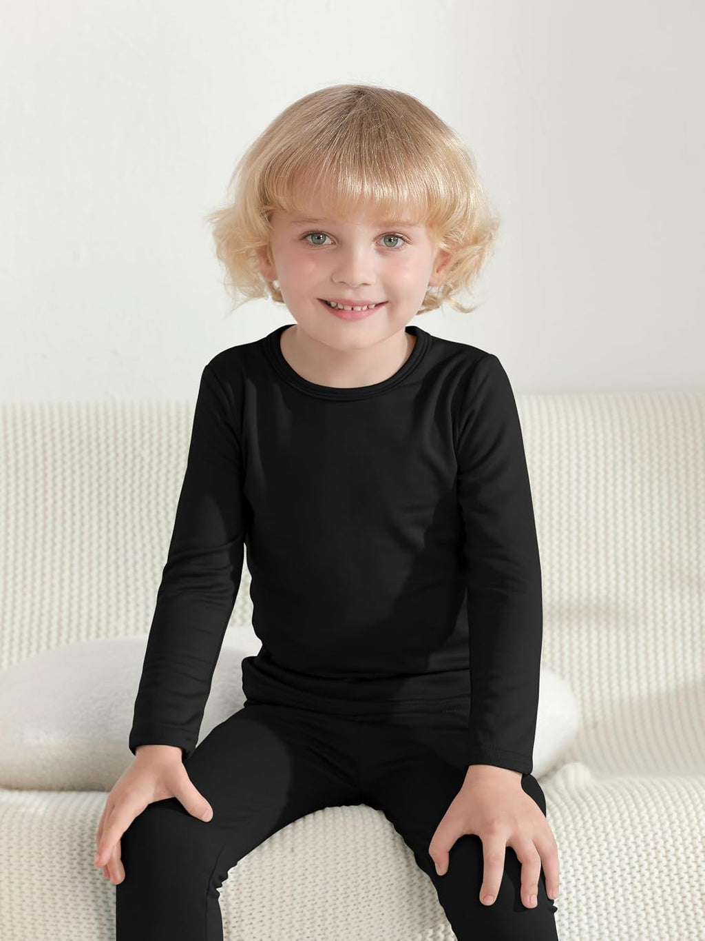 2T-6Y Toddler Thermal Set Thermal Underwear for Kids Warm Fleece Lined | Soft Long Johns for Kids Boys Girls