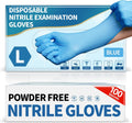 Medical Blue Nitrile Disposable Exam Gloves 4Mil Latex & Powder-Free | Flex • Powder-Free & Latex-Free • Medical •