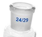 Florence Boiling Flask, 250ml - 24/29 Joint, Interchangeable - Borosilicate Glass - Flat Bottom, Short Neck