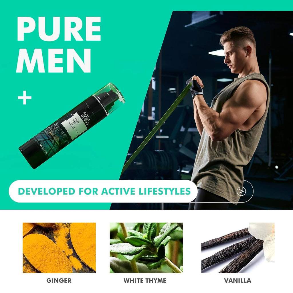 Body Spray for Men, Mens Fragrance Mist, Pack of 3, Each 3.4 Fl Oz