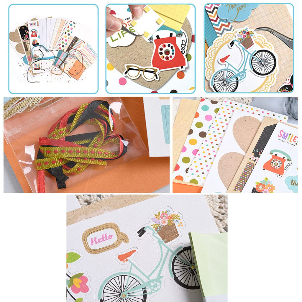 Greeting Card Making Supplies Envelope Kit Gift Anniversary Craft