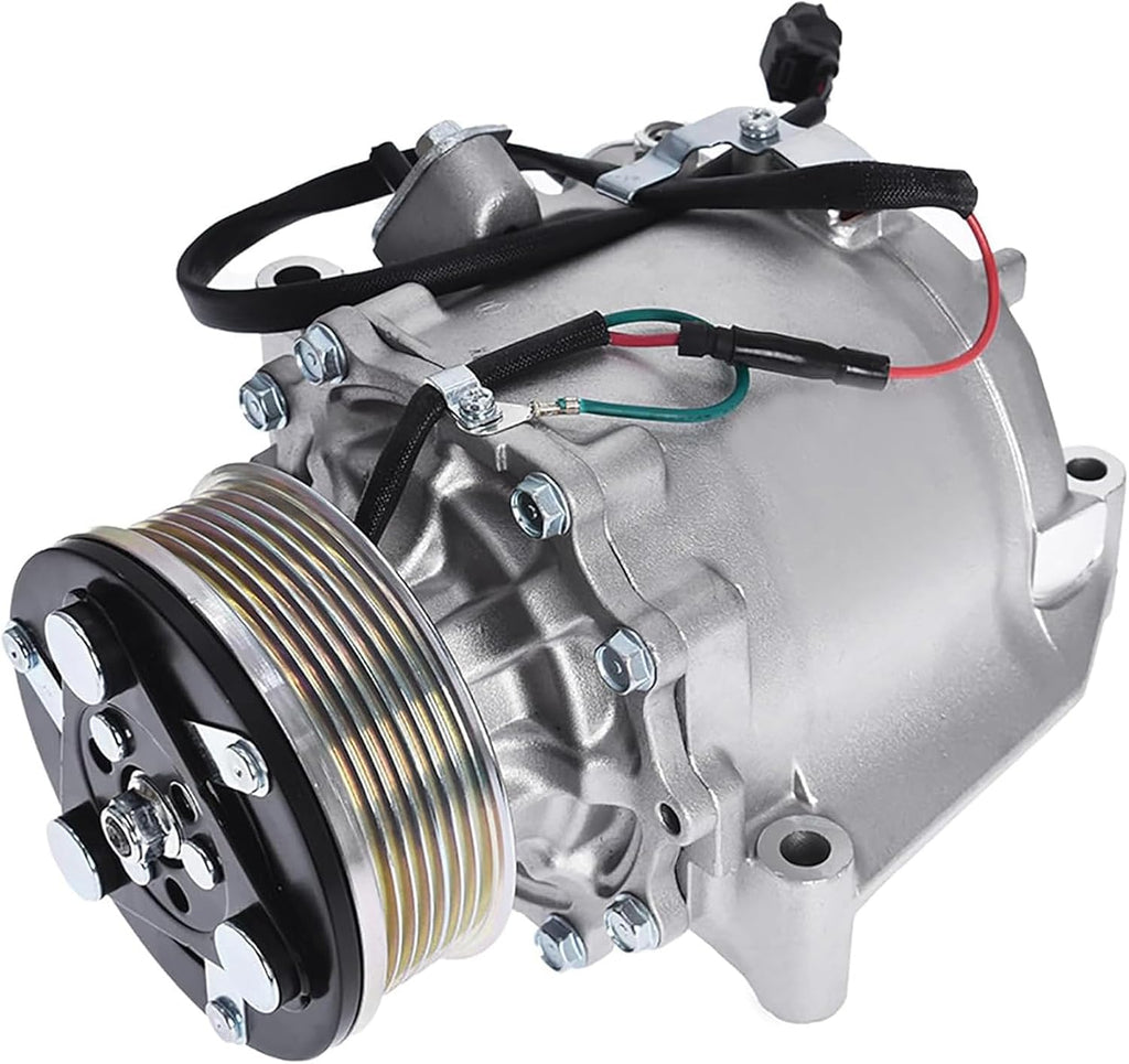 AC Compressor w/Clutch Compatible for Honda Civic 1.8L 2006 2007 2008 2009 2010 2011 1.8L Air Conditioner Compressor 38800-RNB-A02 38810RNAA01