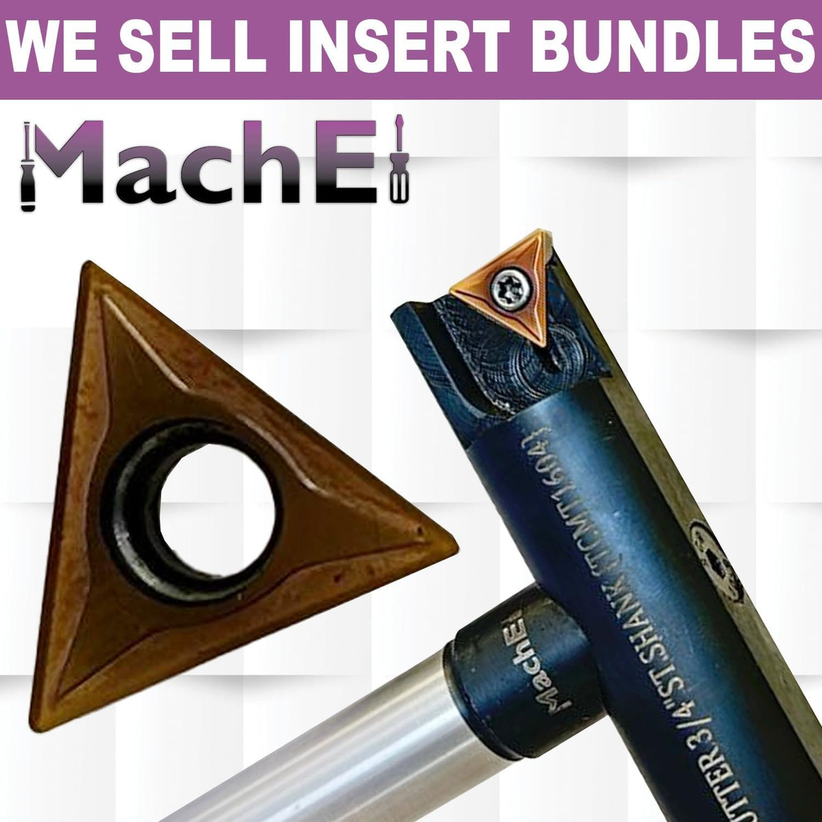 MachEl New Balanced Design 4″ Fly Cutter Indexable Type with 3/4″ Straight Shank Single Insert Face Milling Cutter TCMT1604 Insert Included Torx Screw & Star Key Included