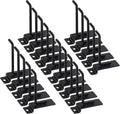 20Pcs 4 Inch Heavy Duty Slatwall Hooks Assortment Kit, Slatwall Accessories Slatwall Panel Hooks Garage Organization