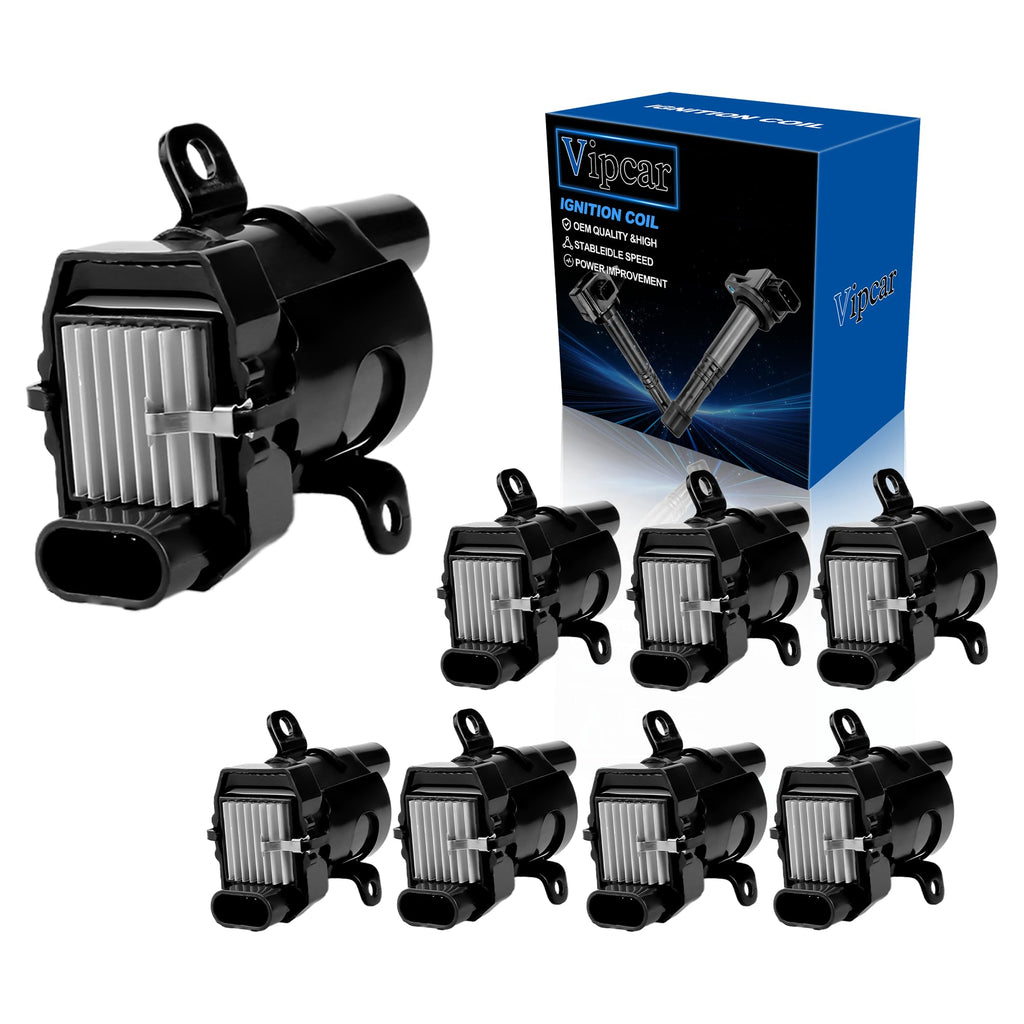 VIPCAR 8Pcs Ignition Coil Pack for Chevy Silverado 1999-2007 UF262