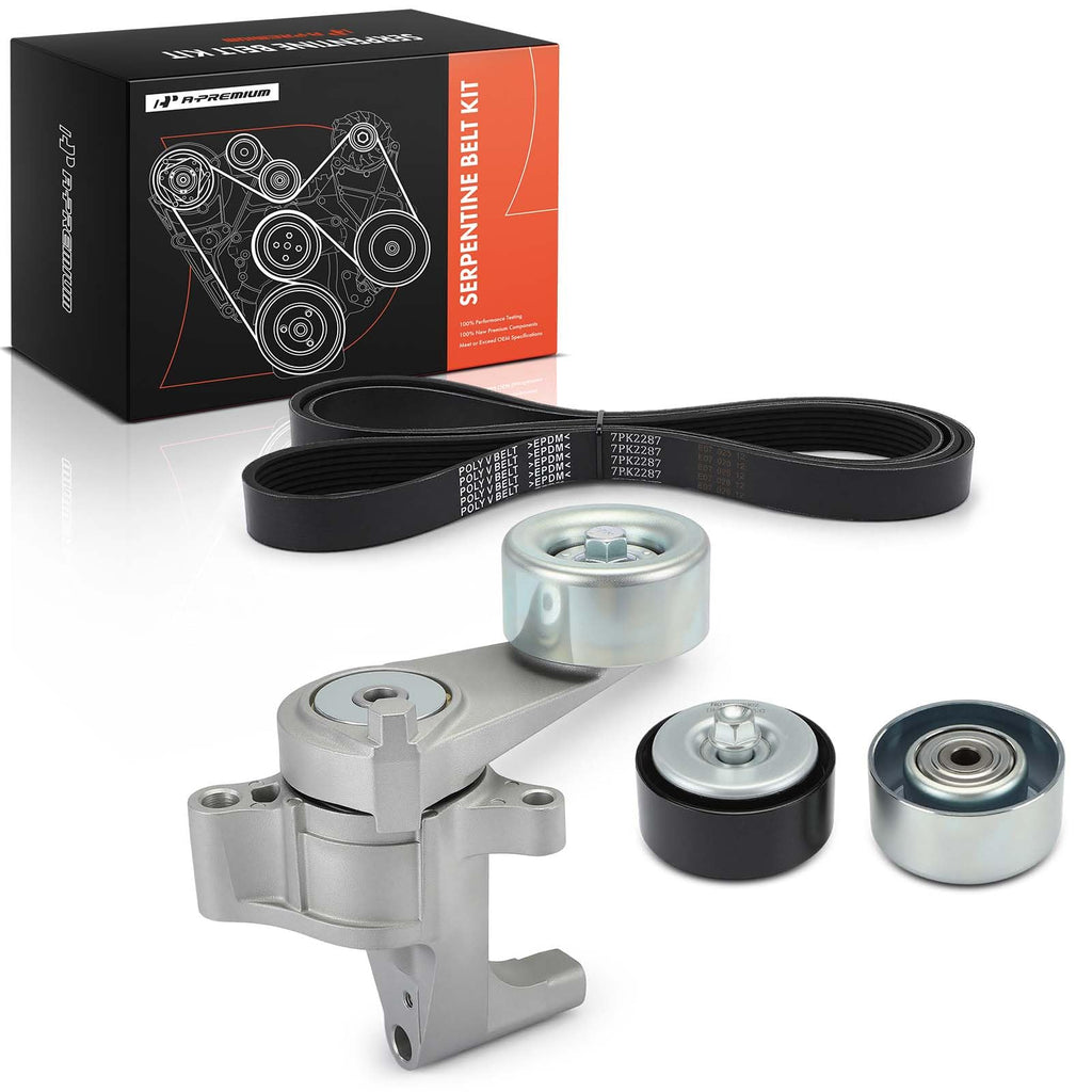 A-Premium Engine Serpentine Belt Drive Kit Compatible with Toyota