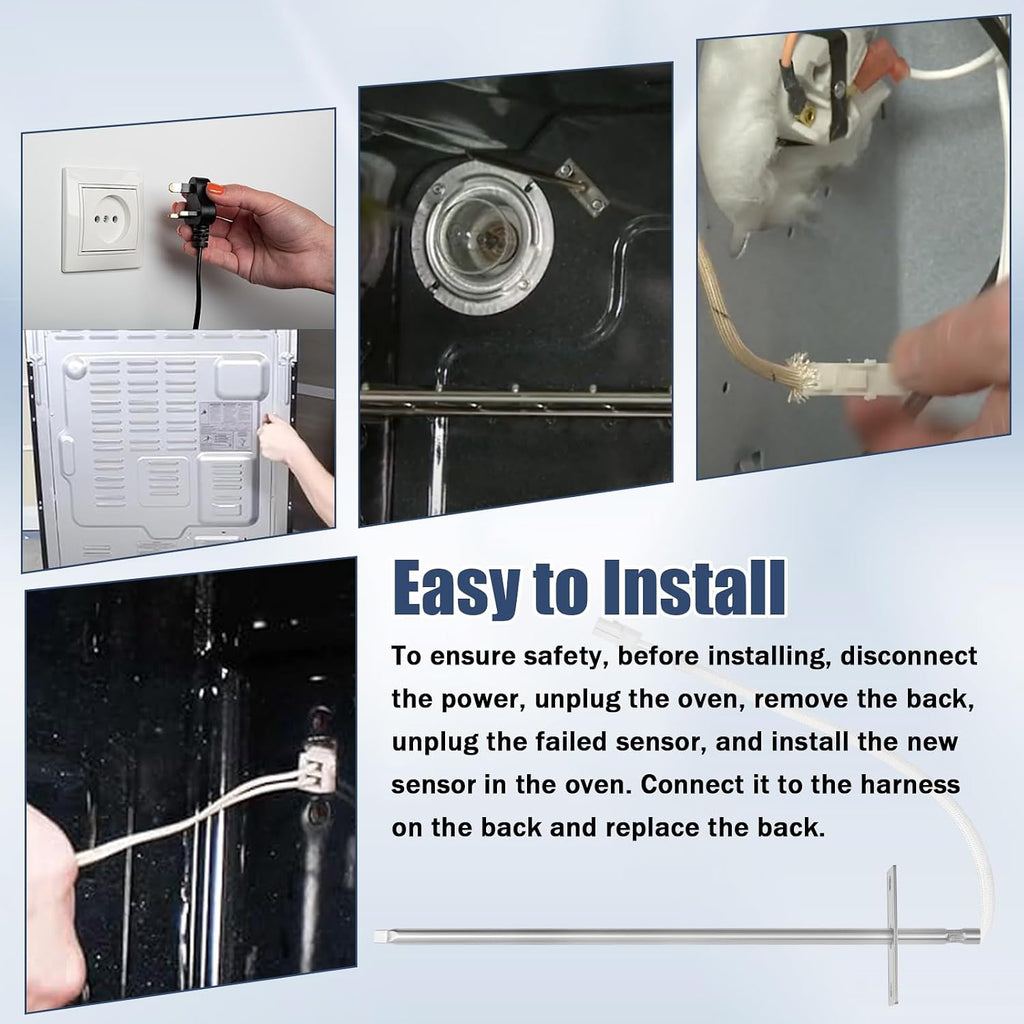 WB20K10015 Gas Range Oven Temperature Sensor for GE Stove and Oven