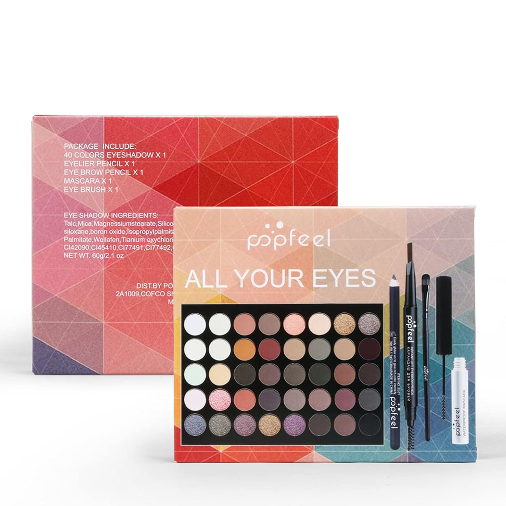 All in One Makeup Kit For Teenager Girls, Full Starter Makeup Kit for Women Beginners Includes Eyeshadow Palette, Eye