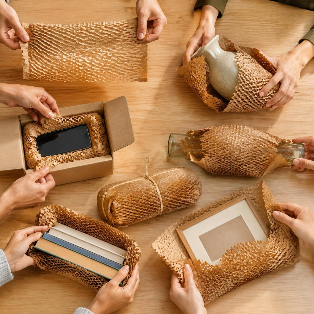 Honeycomb Paper Wrap Packing Paper, 50cm x 45cm