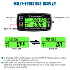 Runleader Engine Temperature Meter Hours Tachometer RL-HM035A-TS002-1
