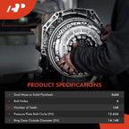 A-Premium Clutch Flywheel Compatible with Chevrolet