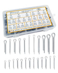 290 Pcs Cotter Pins Assortment Kit, 304 Stainless Steel Split Pins