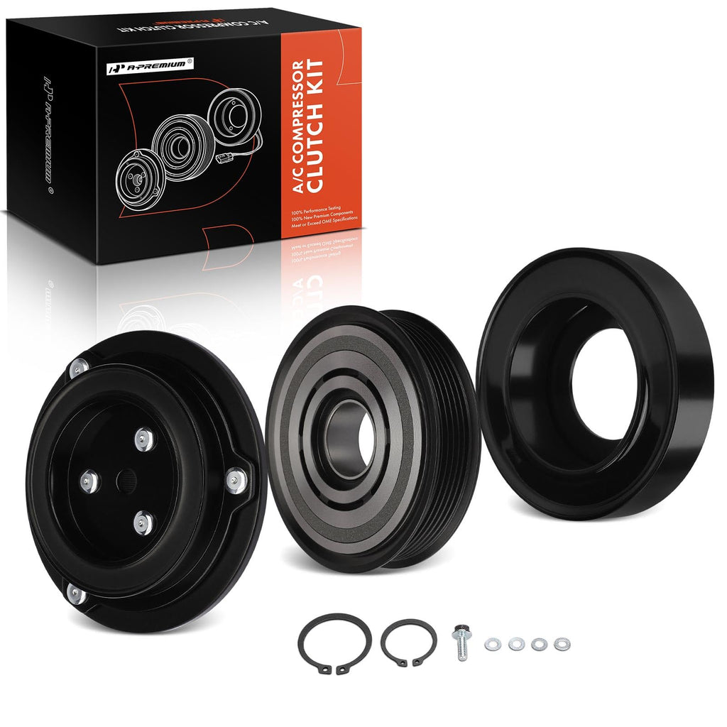 A-Premium AC Compressor Clutch Kit Compatible with Chevrolet