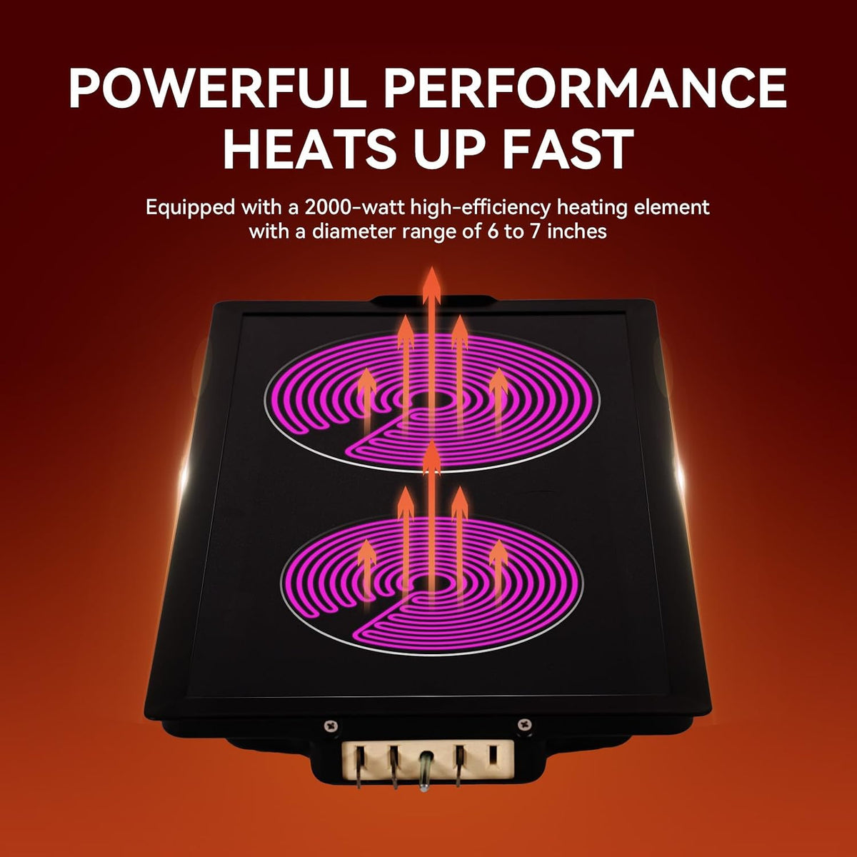 Radiant Cartridge A122B Compatible with Jenn-Air Cooktop Range