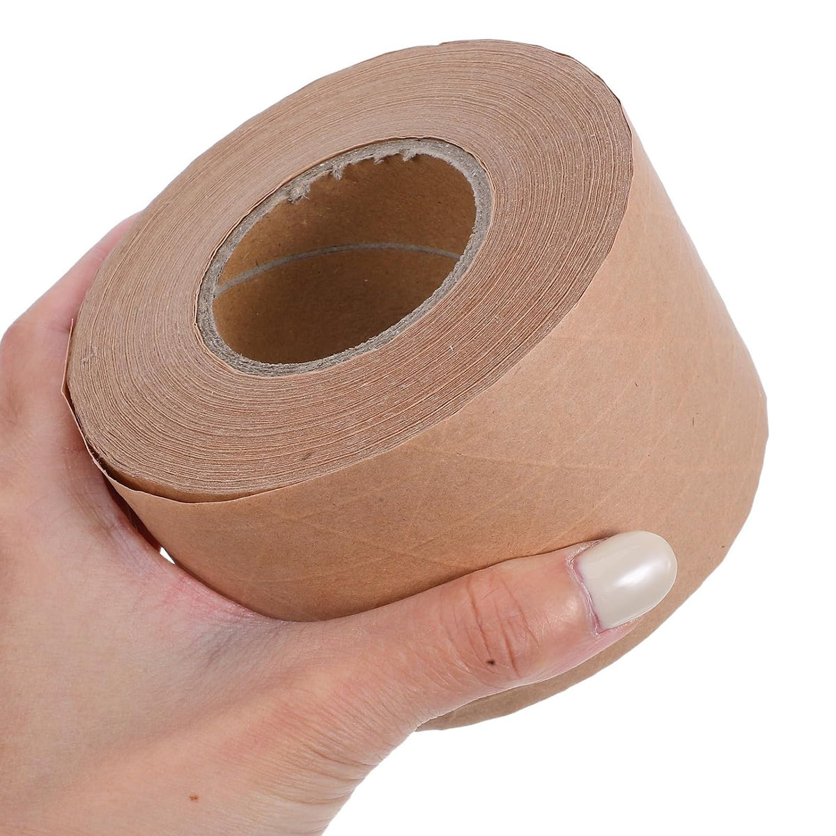 2 Rolls Kraft Paper Tape, Water Activated Heavy Duty Carton Sealing