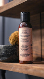 Organic Hand Whipped Beard Wash, Rugged Scent, 4 oz