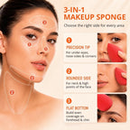 Makeup Sponge Set, 5 Pack Foundation Beauty Sponges & Soft Blenders