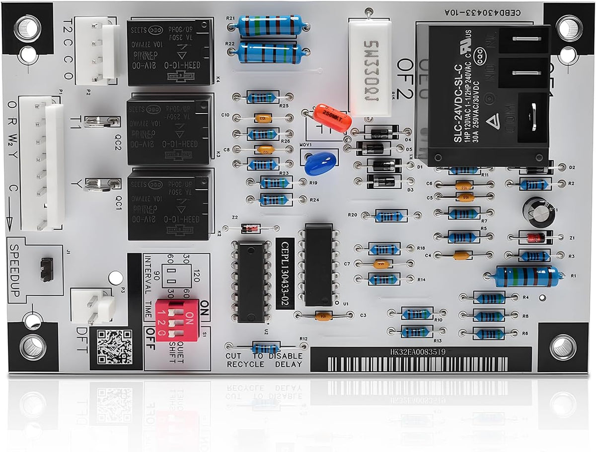 CEBD430433-10A Defrost Control Board Compatible with Carrier Bryant Payne Control Board Replace HK32EA003 HK32EA008 CES0130076-00