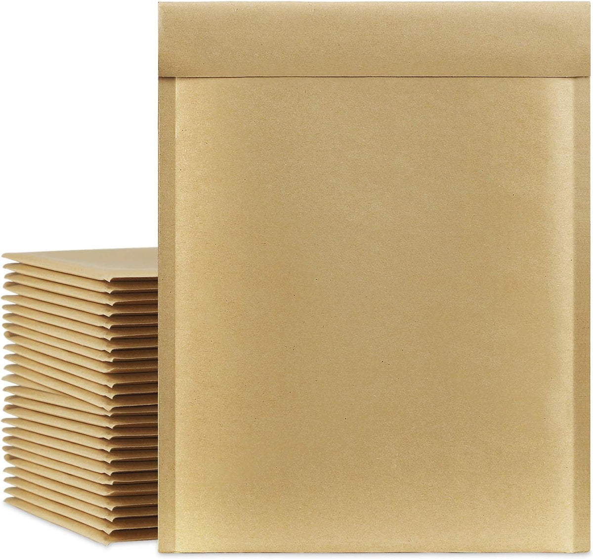 Kraft Bubble Mailer 9.5x14.5" 25 Pack Usable Size 9.5x13.5" Brown #4