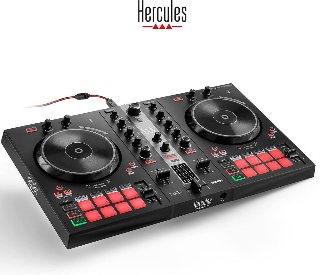 DJControl Inpulse 300 MK2-2 Deck DJ Controller Serato & DJUCED | 2-deck DJ controller for Serato & DJUCED featuring