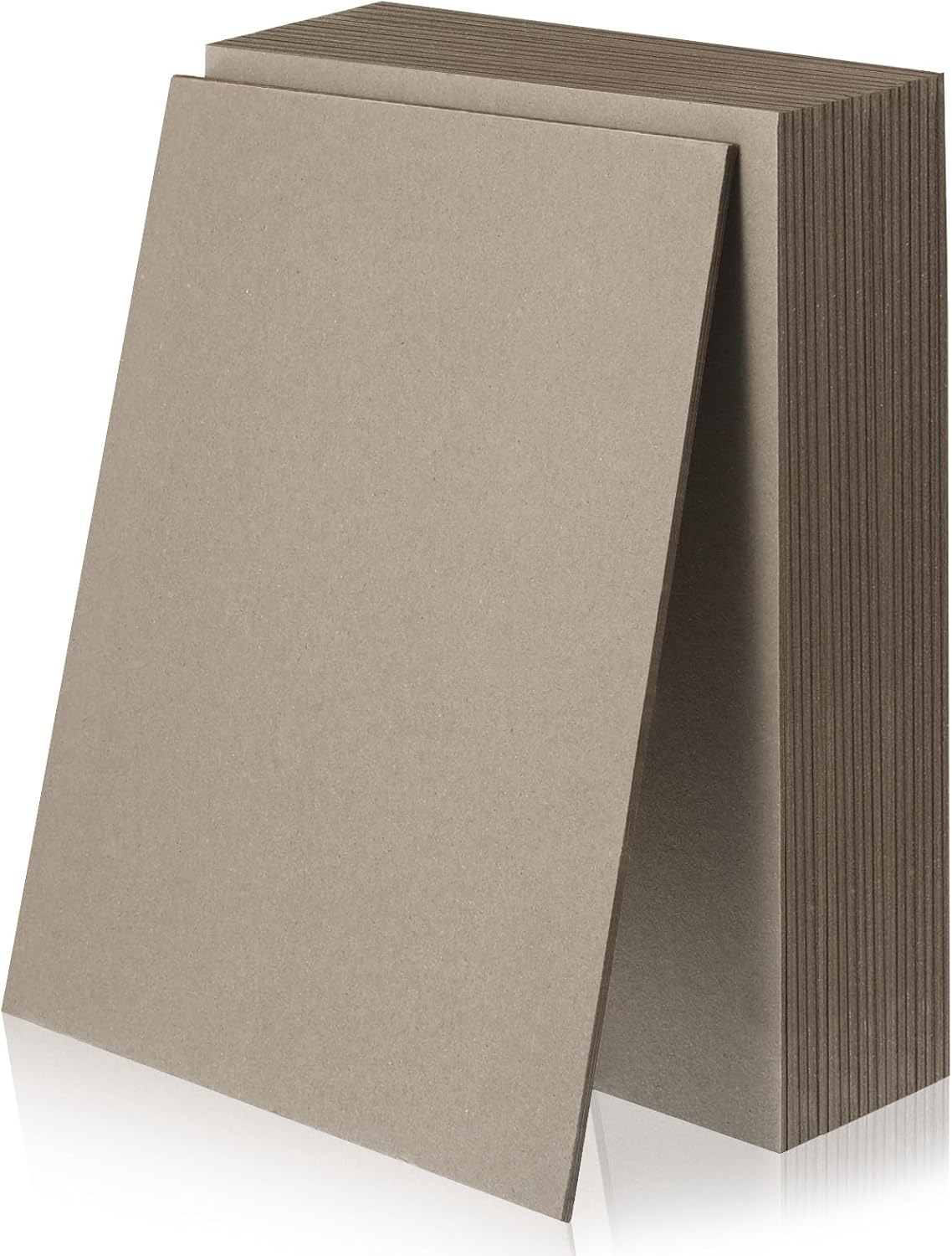Book Board 25 Sheets 12.5x10 Inch 2 mm 80 PT Chipboard Sheets