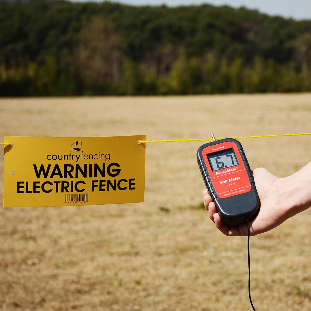 Digital Volt Meter for Electric Fence, Range up to 15,000 V