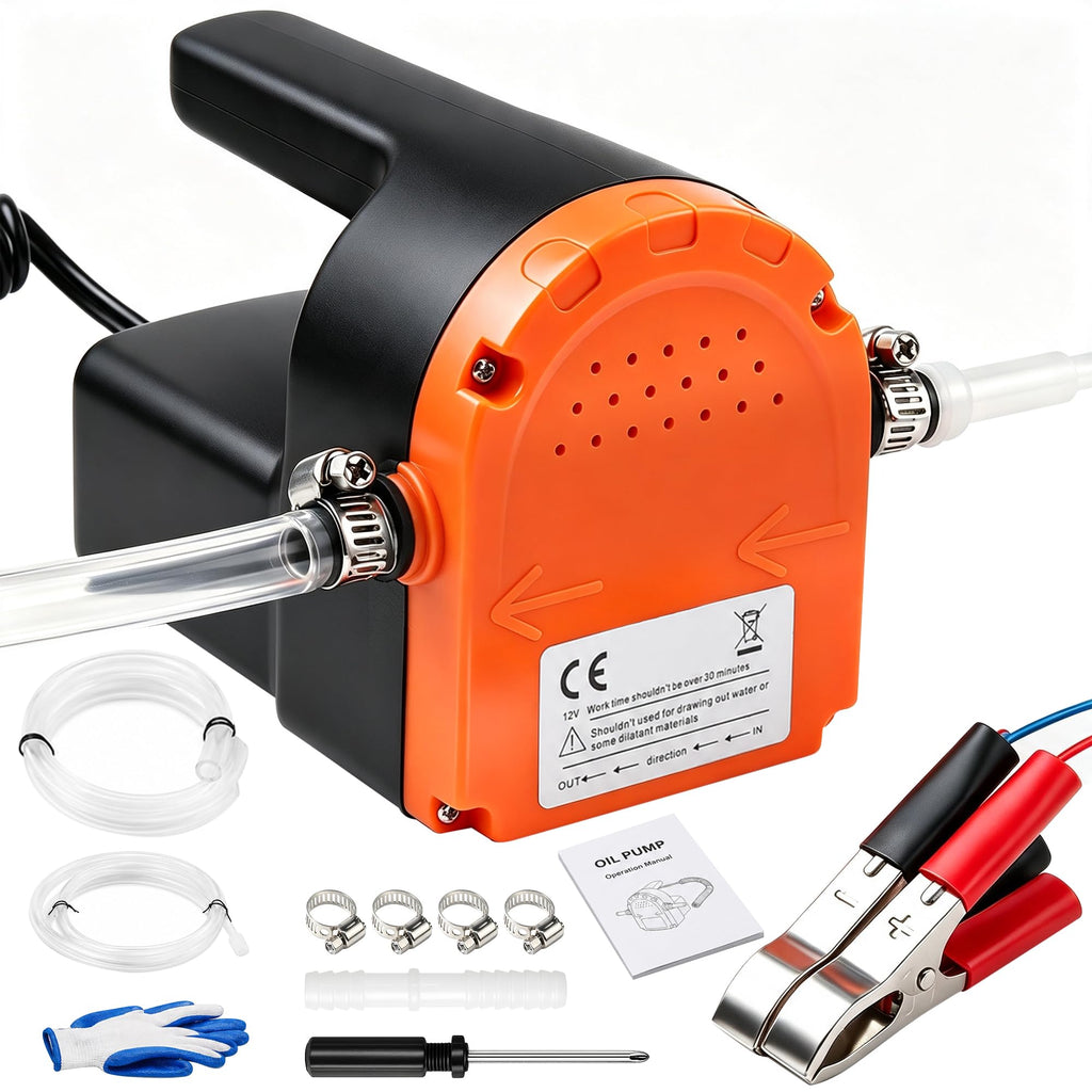 Oil Extractor Pump 12V 100W, Oil Change Pump For DIY Engine