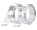 Double Sided Tape Heavy Duty, Nano Adhesive(2 Rolls, Total 19.7FT)