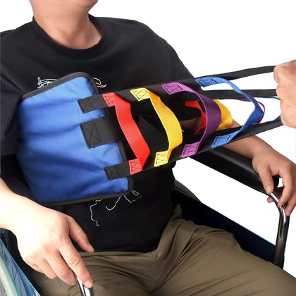 Stand Assistance Belt Patient Lift Sling Heavy Duty Transfer Sling for Movement Padded Patient Transfer Assist Belt