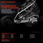 A-Premium Power Steering Return Hose Assembly Compatible with Honda