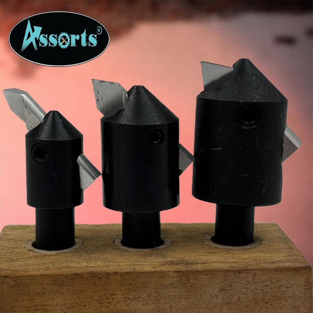 Fly Cutter Set with 3/8" Shank & HSS Tool Bits
