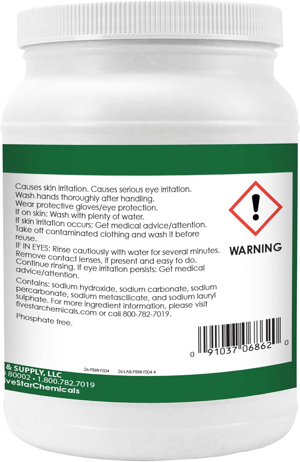 PBW Cleanser 4 lb (2 Pack) – Alkaline Brewery Wash Powder Cleaner for Brewing Equipment, Kettles, Fermenters &