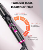 Mini Travel Curling Iron for Short Hair 1 Inch