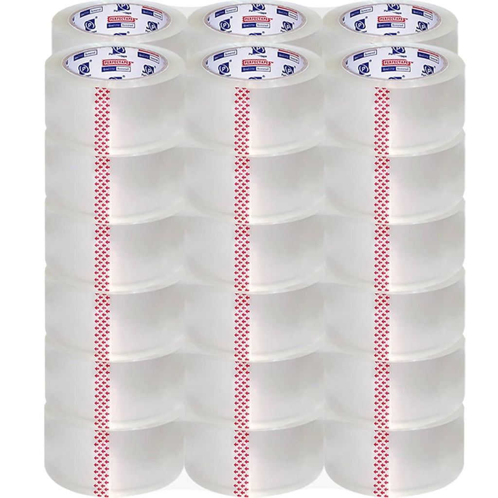 Heavy Duty Packing Tape 36 Rolls, Clear, 2.7 mil, 1.88" x 60Y | Total 2160Y, Ultra Strong, Refill for Packaging and