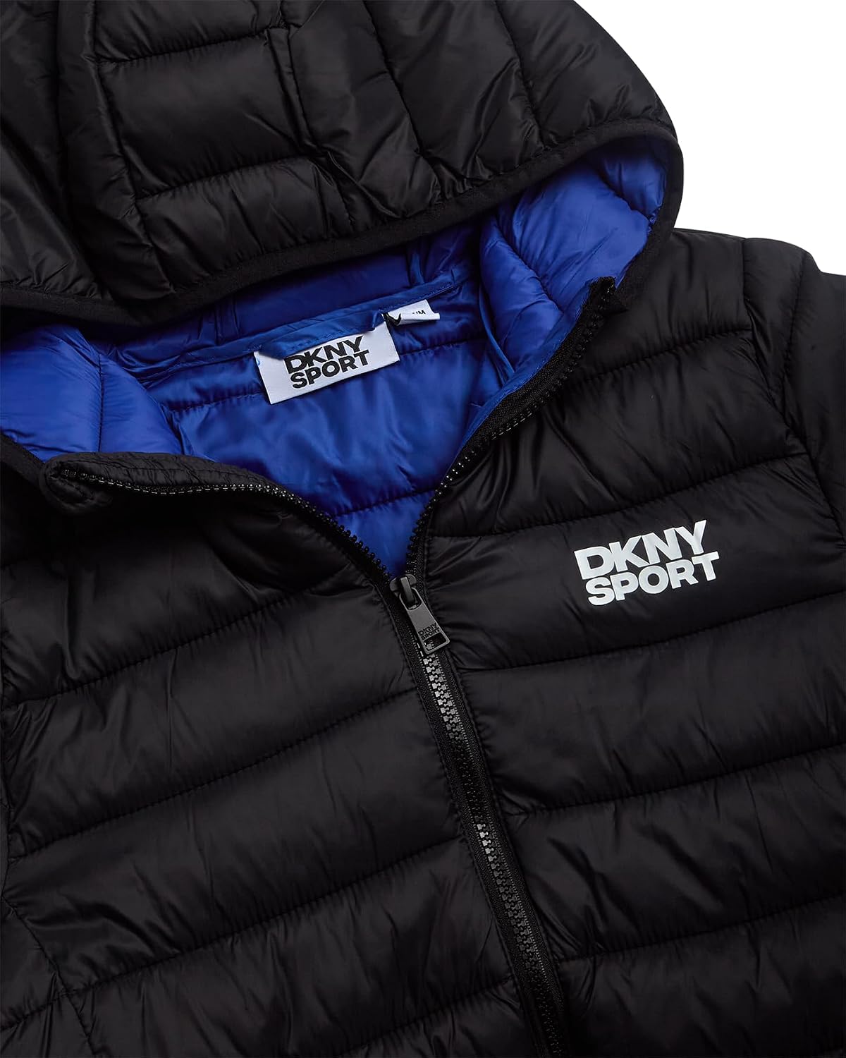 DKNY Boys Winter Jacket, Midweight Puffer Coat, Weather Resistant, Hooded | Insulated Bubble Warmth, Weather