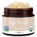 USDA Organic Lip Scrub Vanilla - USA Made with Natural Ingredients